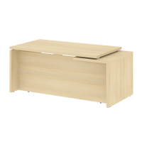 Стол руководителя прямой, левый Yalta LT.В-18 L акация лорка